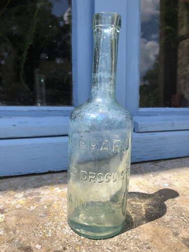 Ancienne bouteille flacon de - ancienne, /
