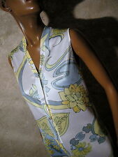 CHIC VINTAGE ROBE 1960 VTG DRESS 60s SIXTIES KLEID 60er ABITO ANNI 60 (36/38)