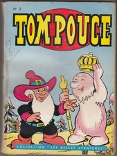 RELIURE TOM POUCE N° 2  AVEC LES N° 7 , 8 , 9 , 10 , 12  ET  13 D'ORIGINE