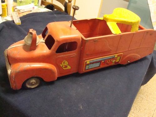 Camion pompiers américain - pompiers,