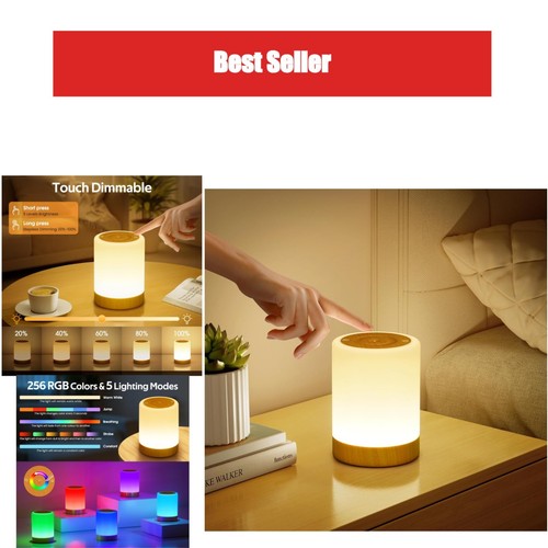 Lampe chevet tactile 256 - chevet,