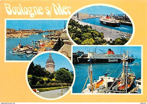 Carte postale boulogne - carte, 62