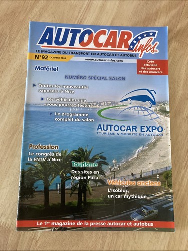 Autocar autobus 92 2008 - autobus,