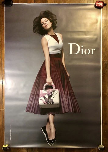 Affiche dior marion - affiche,