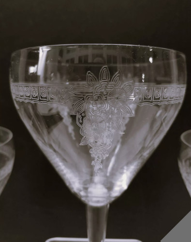 Saint louis verres vin - 10,