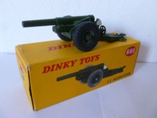 AUTHENTIQUE CANON 7.2 HOWITZER DTGB ref 693 en boite N0 SOLIDO JOUSTRA CIJ JRD