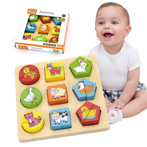Viga puzzles éducatifs - viga, en