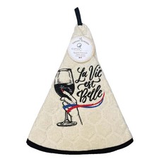 Essuie main rond en éponge