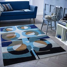 Tapis contemporain ousahk - contemporain, en