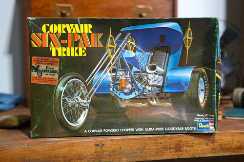 Vintage revell corvair trike - revell,