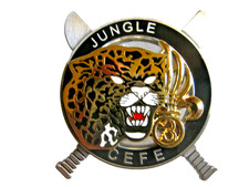 LEGION ETRANGERE 3° REI BREVET COMMANDO JUNGLE CEFE (NUMEROTE) FAB. Y.B