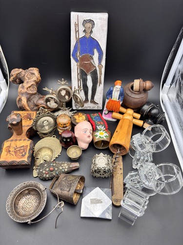 Lot brocante bibelots ancien - brocante,