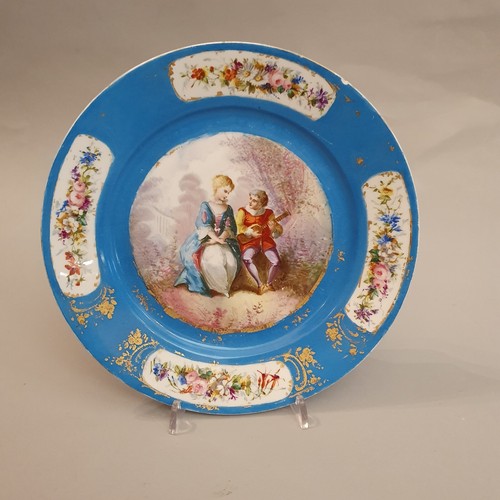 Assiette porcelaine sevres - sevres, xix