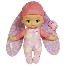 poupée mon premier bébé Lapin rose 23 cm poupon au corps souple et oreilles e...