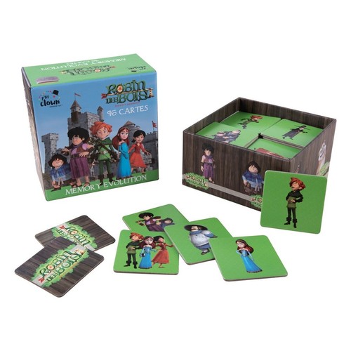 Jeu cartes memory - jeu, 96