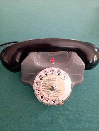 Ancien telephone cadran - ancien,