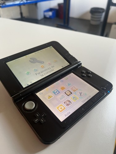 Nintendo 3ds rouge noir pal - xl,