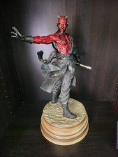 statue resine officiel Star Wars Sideshow Mythos Dark Maul artprint artbox