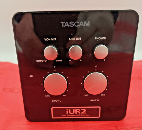 Tascam iu2 audio midi - tascam,