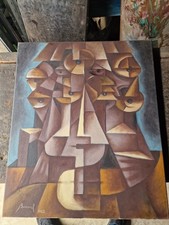 Tableau Cubisme Signé