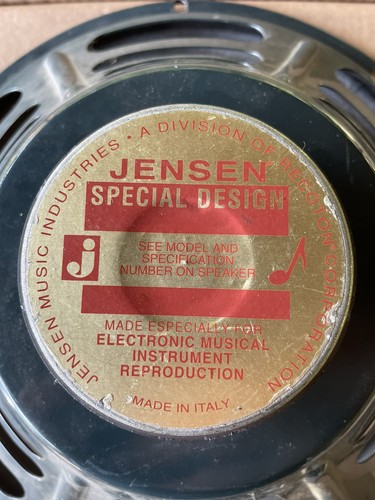 Jensen c12r inch - c12r, 25-watt