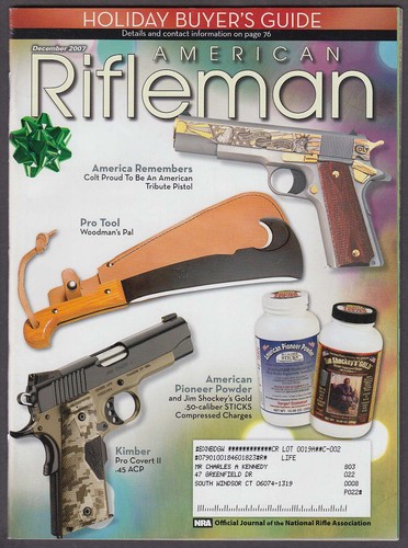 American rifleman kimber pro - kimber,