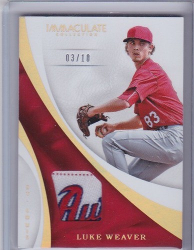 Luke weaver 2017 immaculate - 2017,