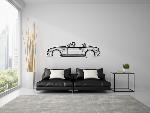 Bmw 80cm murale métal - bmw,