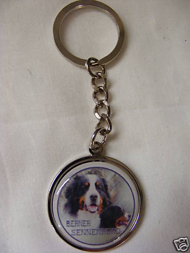 Porte clés métal chien - en,