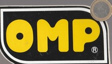 Autocollant. Automobile. OMP
