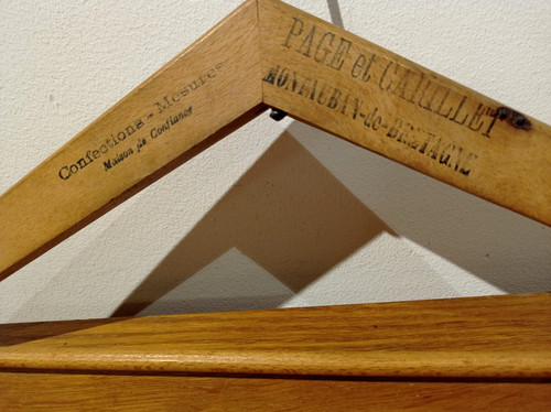 Ancien cintre publicitaire - , en