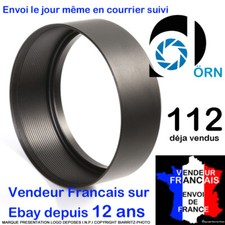 Pare-soleil métal 35 49 52 58 62 67 72 mm pour nikon canon leica fuji sony