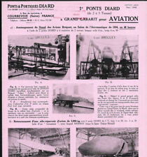 Aviation Avion / Matériels Grand Gabarit portique et pont DIARD Courbevoie