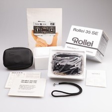 ⭐MINT⭐ SERVICED & TESTED Rollei 35 SE Black Camera Sonnar 40mm 2.8 Lens S CLA