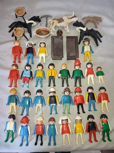 Ancien lot playmobil - playmobil, +