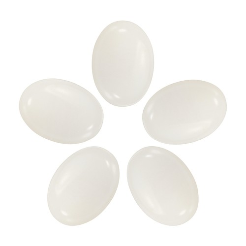 5pcs pierres plates ovales - plates,