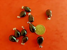 pendentif quartz fumé attache