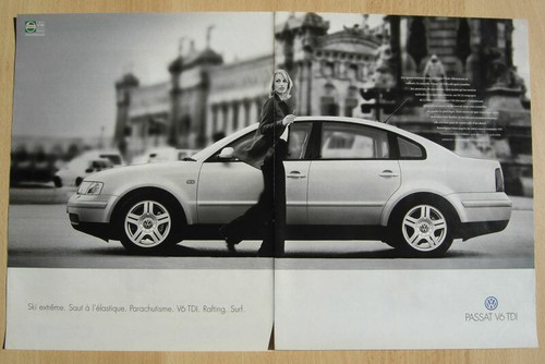 Publicité papier volkswagen - papier,