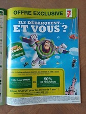 Pass Disney Disneyland Coupon Entrée Gratuite Télé 7 Jours 2010 Journal Entier