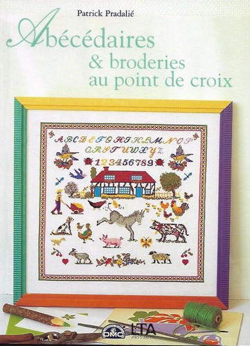 Livre point croix - de, dmc