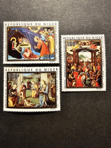 Timbre niger tableaux - timbre, noËl