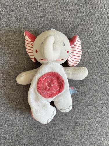 Doudou éléphant sucre orge - doudou,