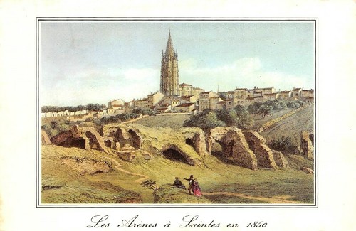 Saintes vieilles gravures - saintes,