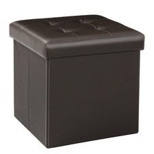 Pouf rangement pliable - de,