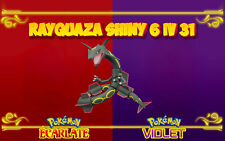 Pokemon Ecarlate Violet / Scarlet Violet : Rayquaza shiny 6 IV 31