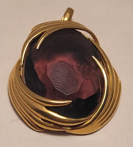 Pendentif vintage plaqué - plaqué, or
