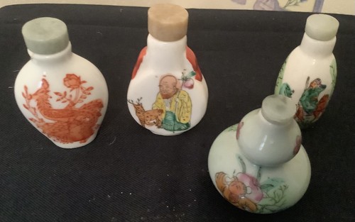 Lot 4flacons art asiatique - 4flacons,