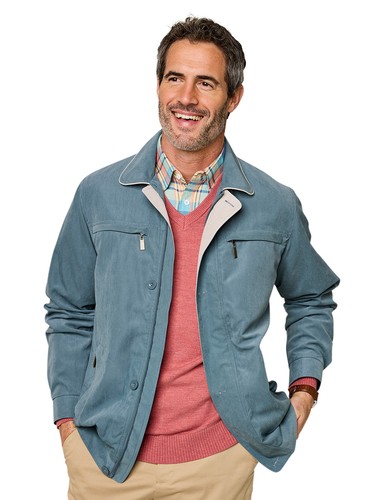 Micromoss woven blouson - micromoss,