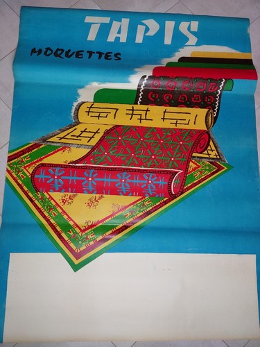 Affiche originale pliée - originale,