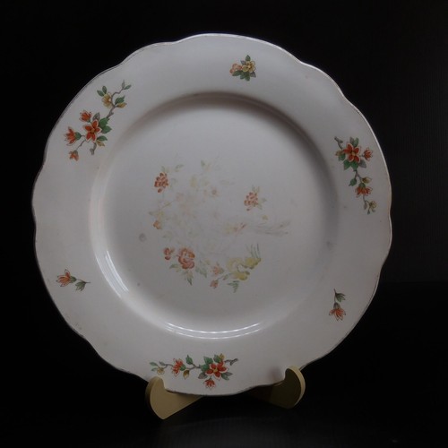 Assiette plate faïence digoin - assiette,